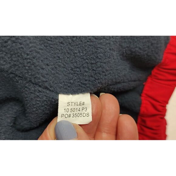 U.S. Polo Assn. Red Size Large Mens Zip Up Lined Light Jacket - Picture 8 of 10